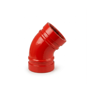 Conexão Cotovelo Ranhurado 45